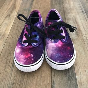 Air Underground Canvas Sneakers w/ Galaxy Design